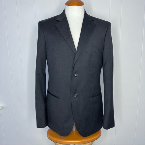 United Colors of Benetton Charcoal Striped SUIT - Picture 5 of 12